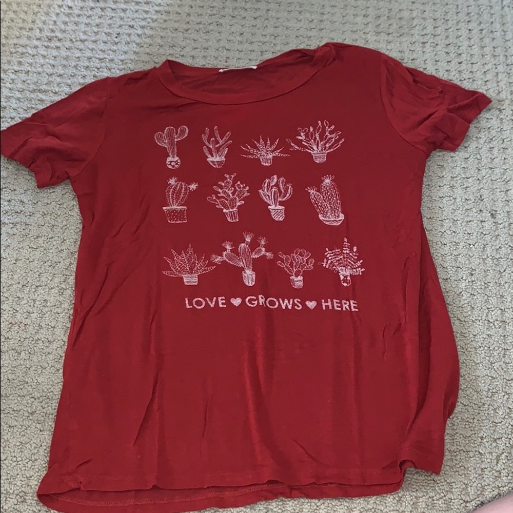 Rusty orange Tee